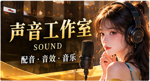 声音工作室与创作者日志原创电影视觉主题